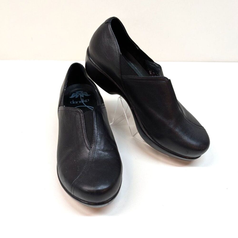 LIKE NEW Dansko Arden Black Loafers/Clogs, size 41